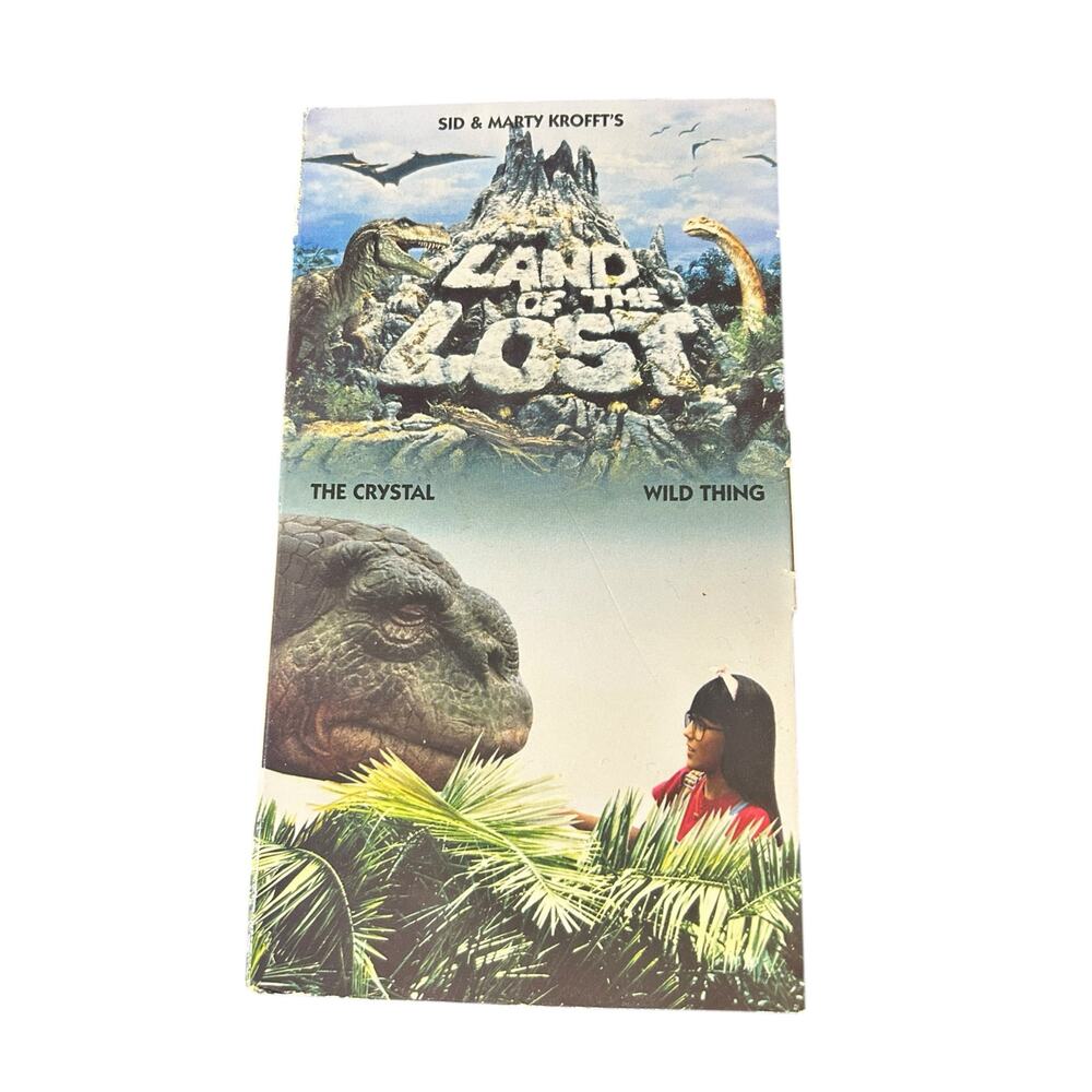 Vintage 1990s Land of the Lost: The Crystal / Wild Thing VHS Tape